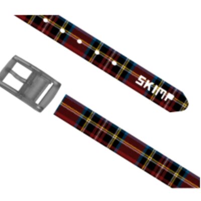 Cinturón Les Imprimees Red Scottish